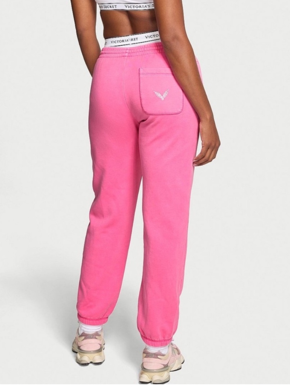 Victoria's Secret Pink Crystal Logo Joggers - Kids
